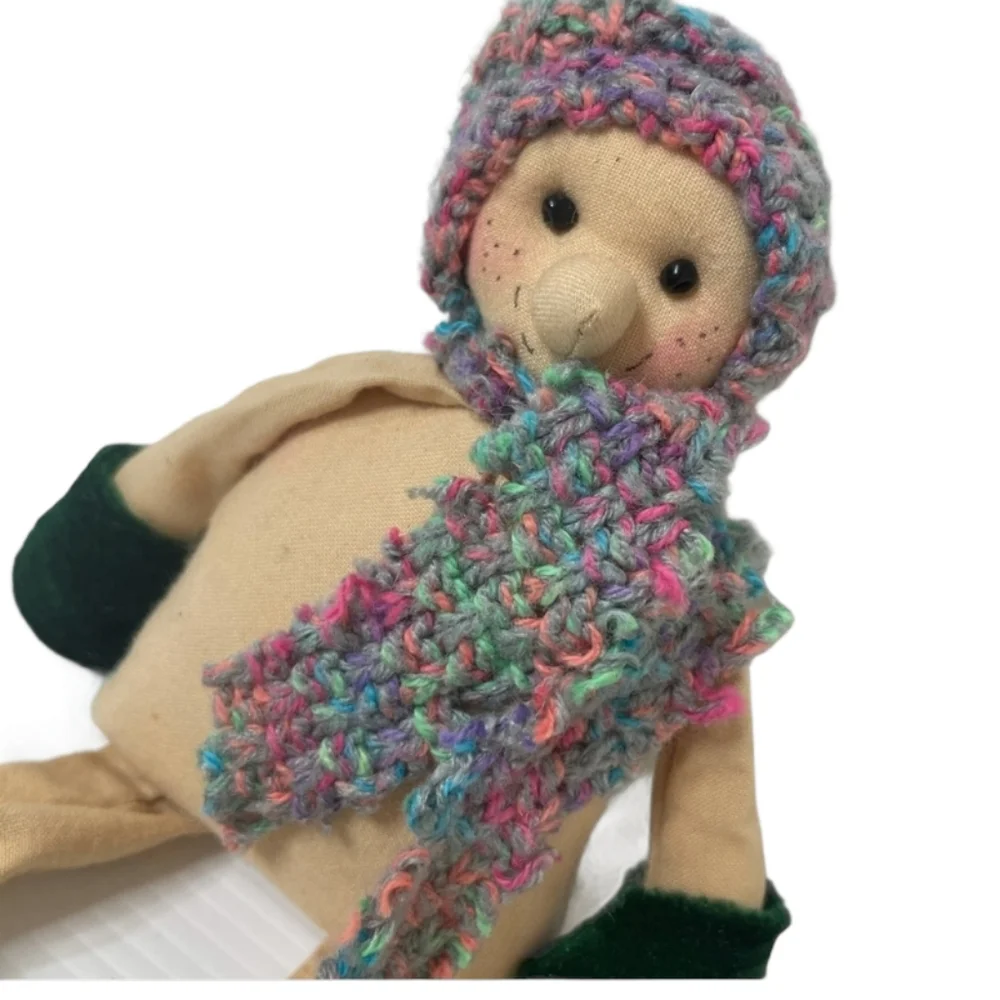 Hand Crafted snowman whimsical
